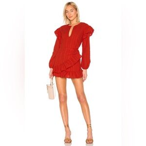 Tularosa Cherry red dress